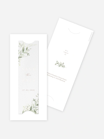 Save-the-Date Karte Beauty of Nature