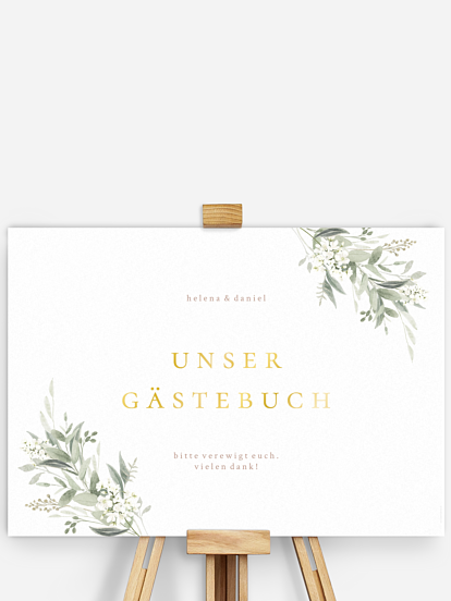 Gästebuch Poster Beauty of Nature