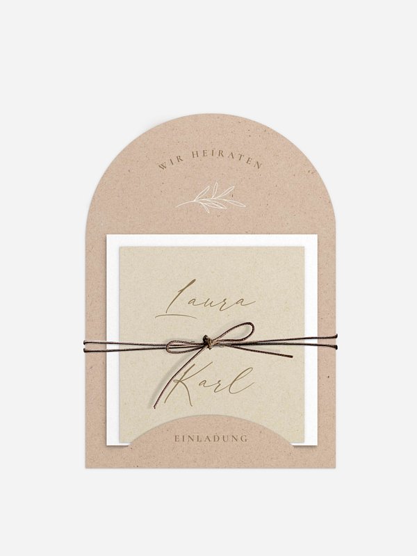 Hochzeitseinladung Zart Und Elegant