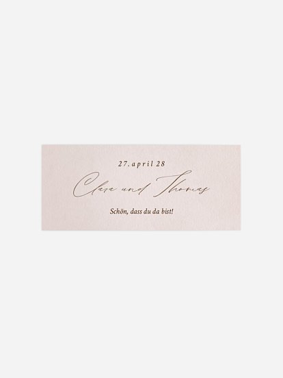 Geschenkaufkleber Hochzeit Pure Lines