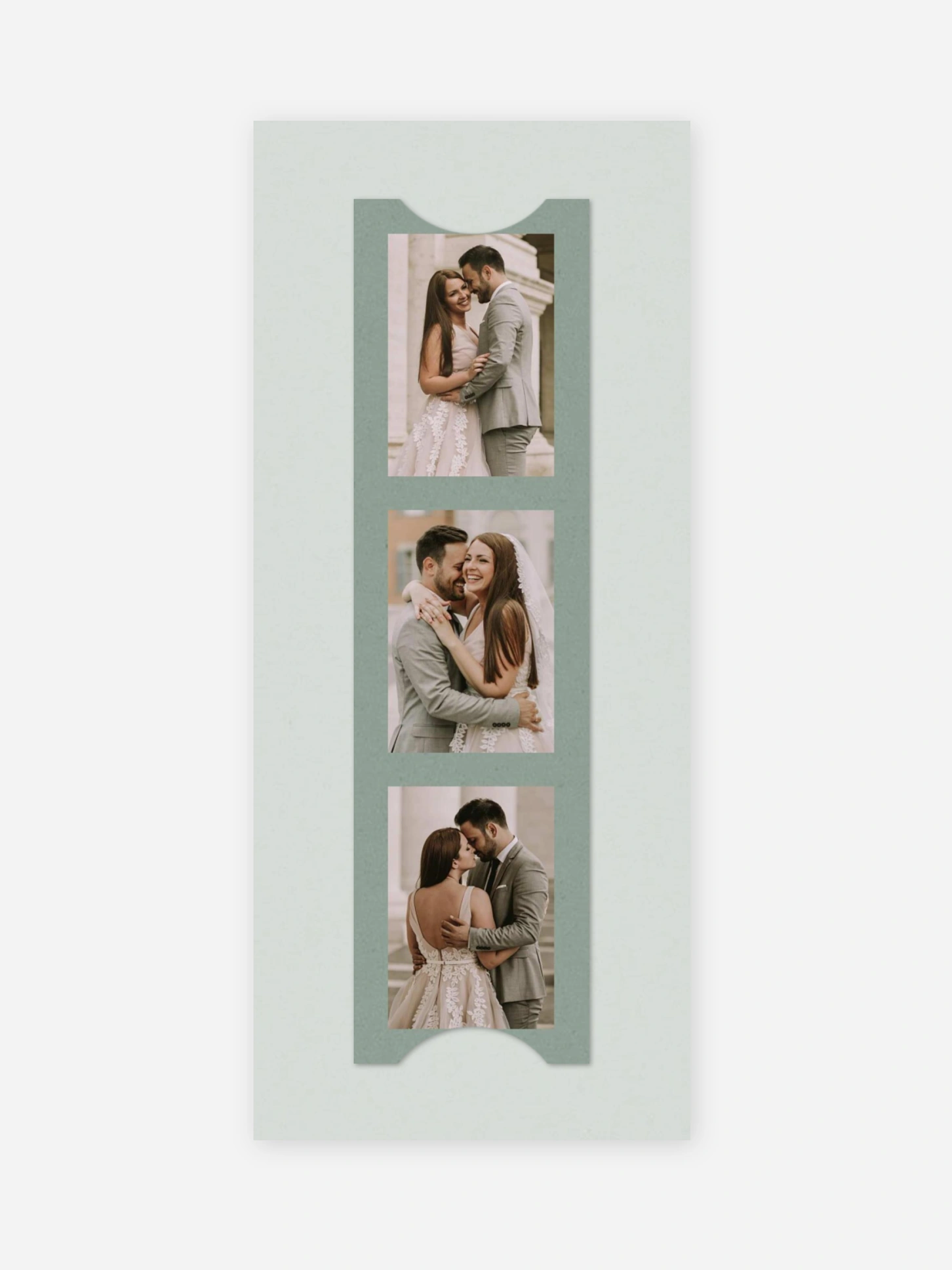 Dankeskarte Hochzeit Typo Grace