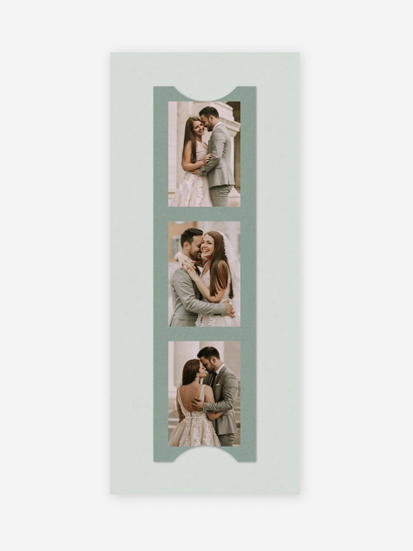 Dankeskarte Hochzeit Typo Grace