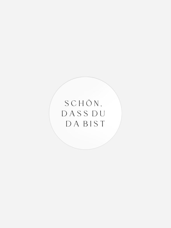 Geschenkaufkleber Hochzeit Einfach stilvoll