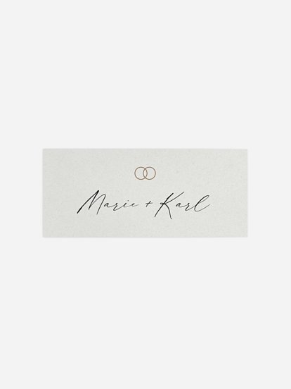 Geschenkaufkleber Hochzeit Elegant Script