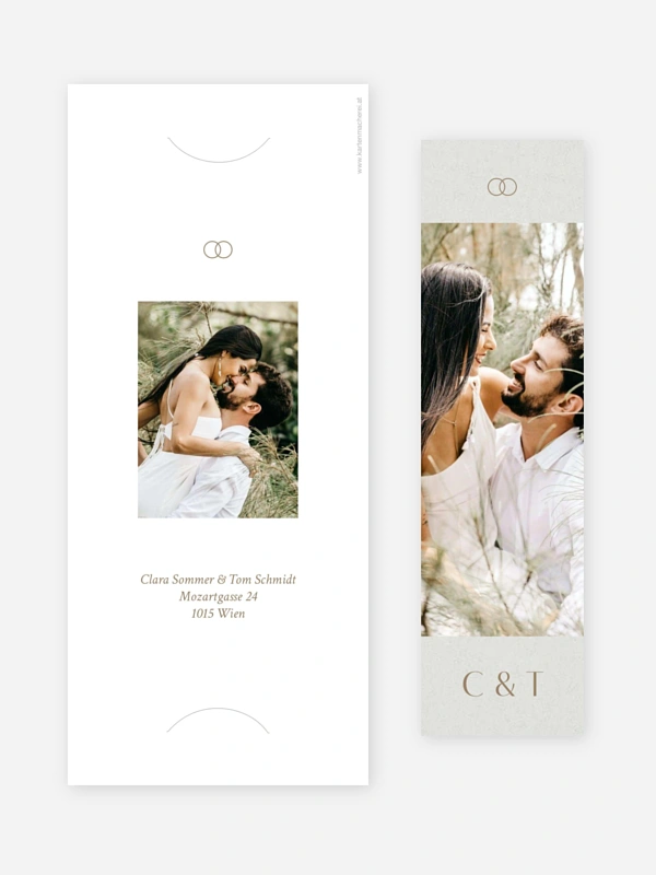 Save-the-Date Karte Bold Simplicity