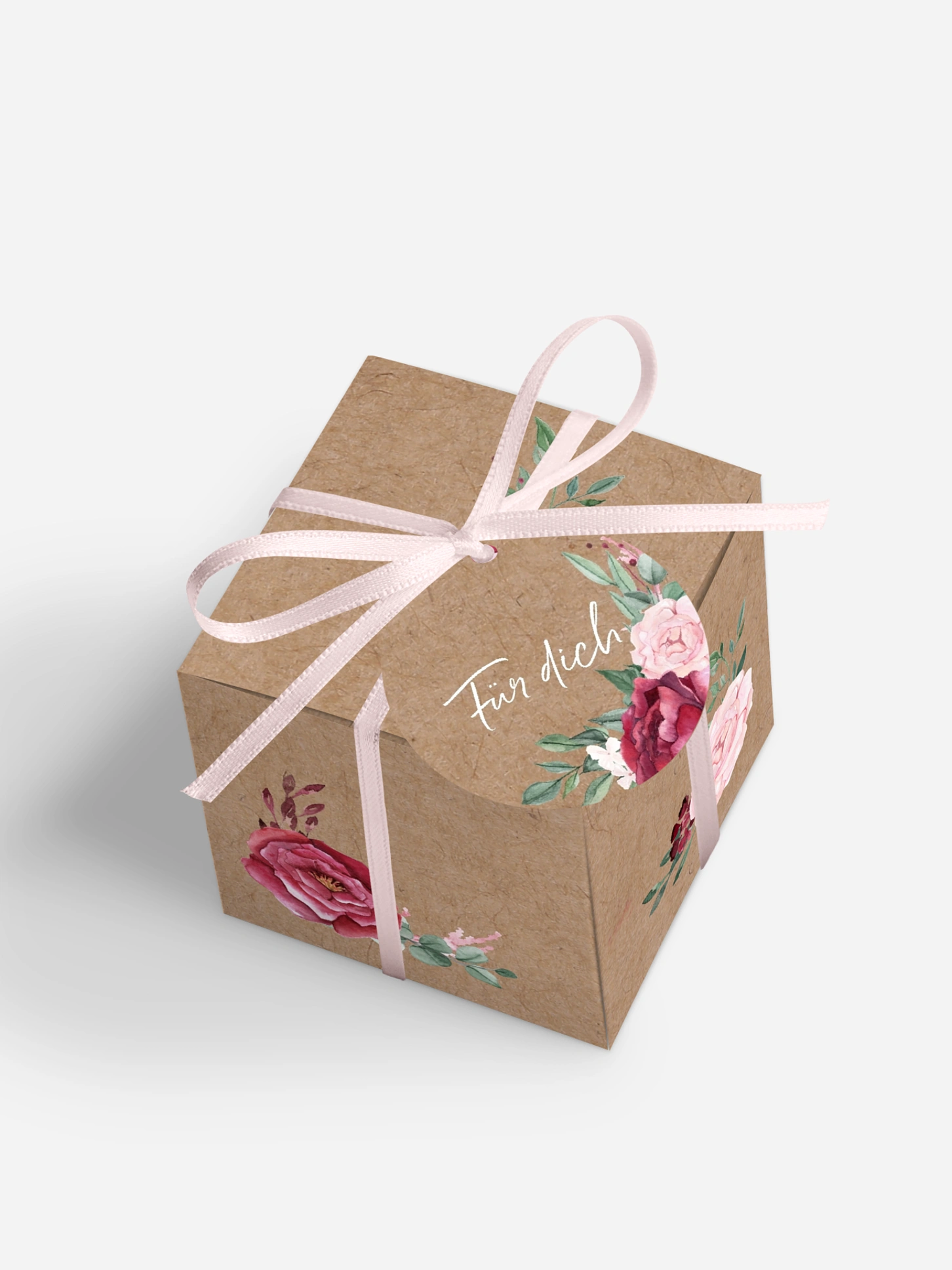 Gastgeschenkbox Rose Bouquet