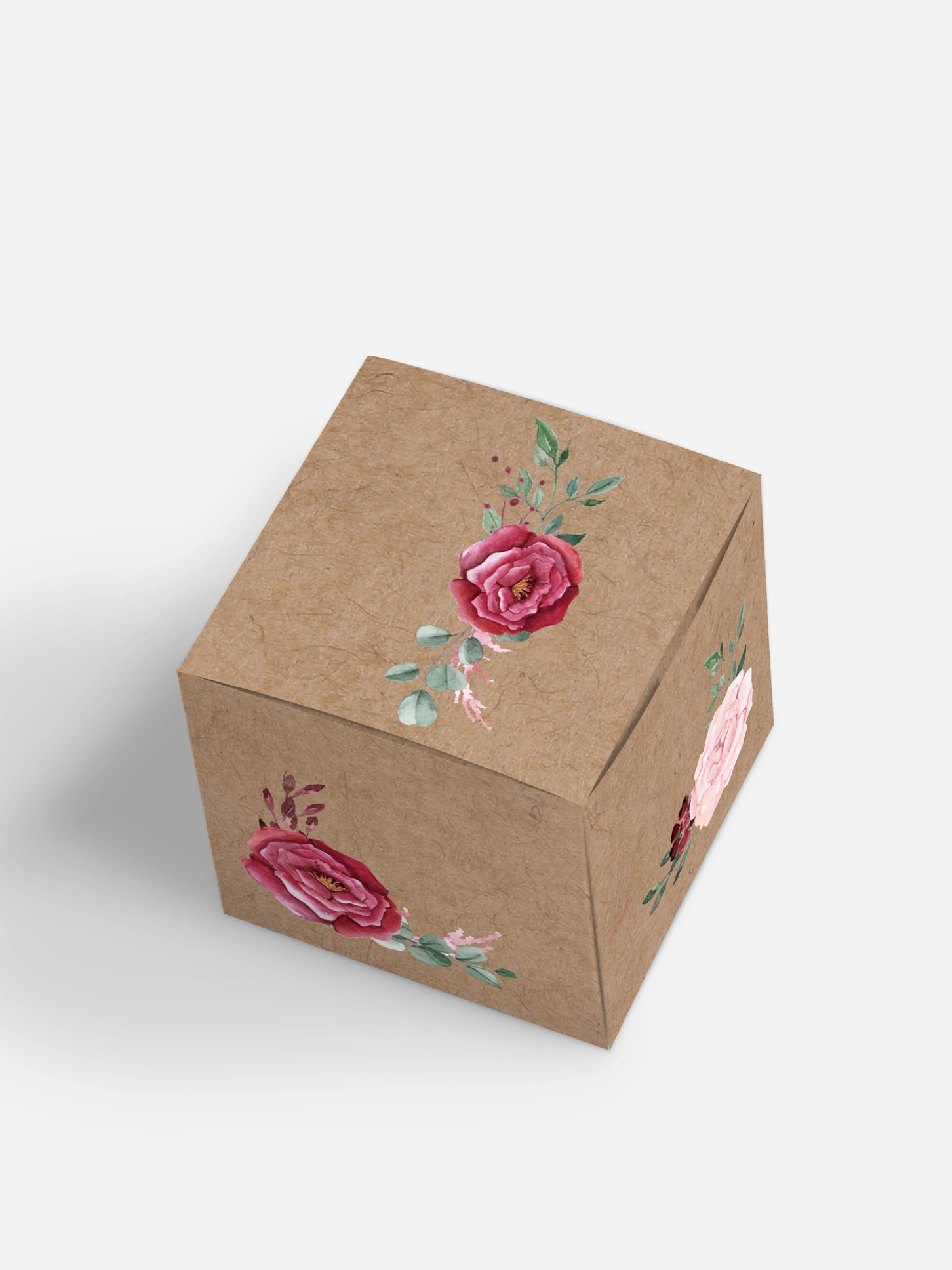 Gastgeschenkbox Rose Bouquet