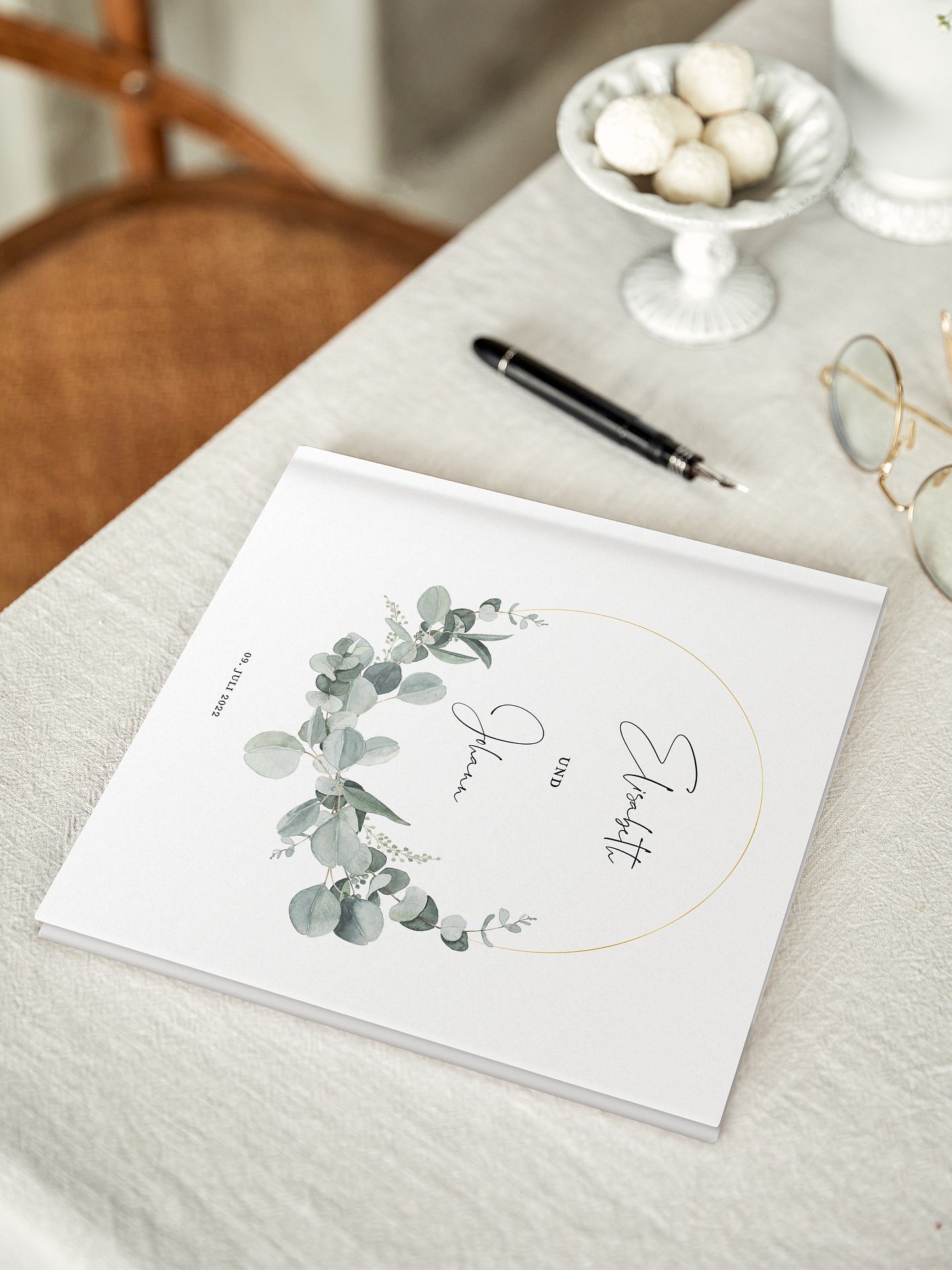 Gästebuch Eucalyptus Love