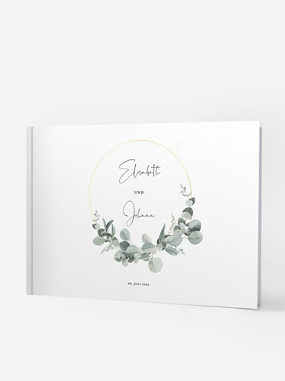 Gästebuch Eucalyptus Love