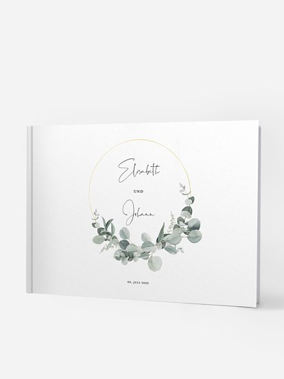 Gästebuch Eucalyptus Love