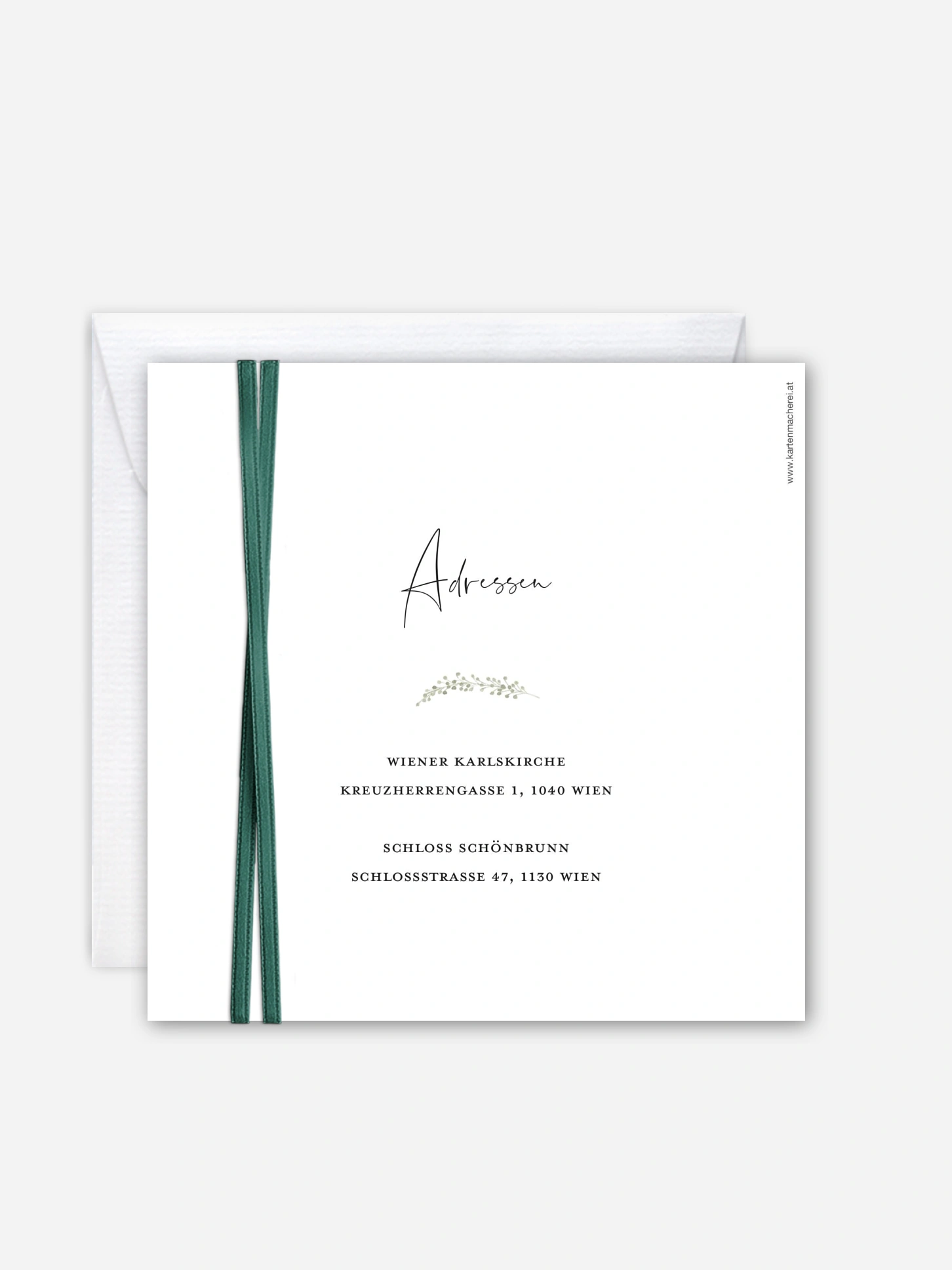 Hochzeitseinladung Eucalyptus Love