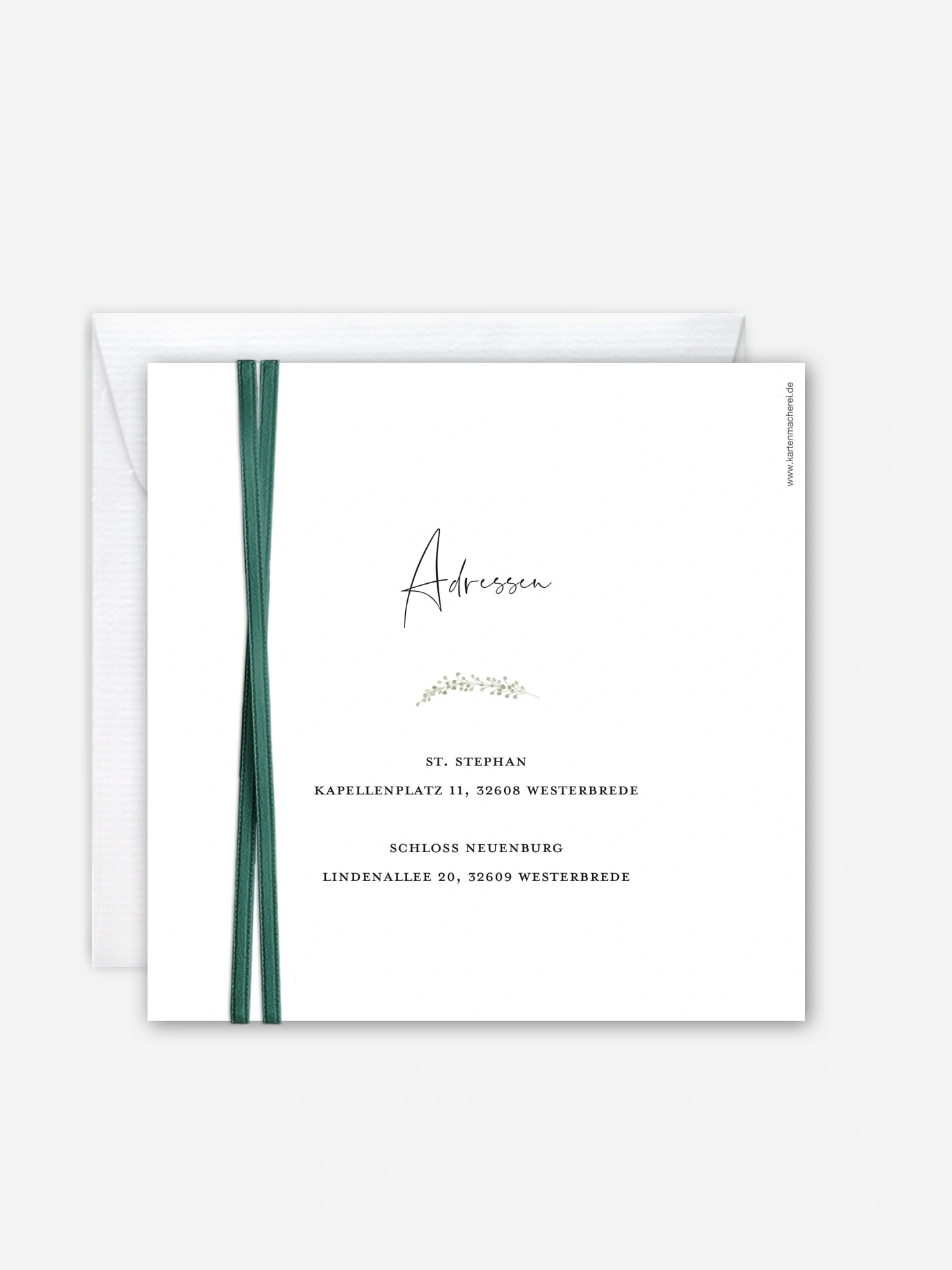 Hochzeitseinladung Eucalyptus Love