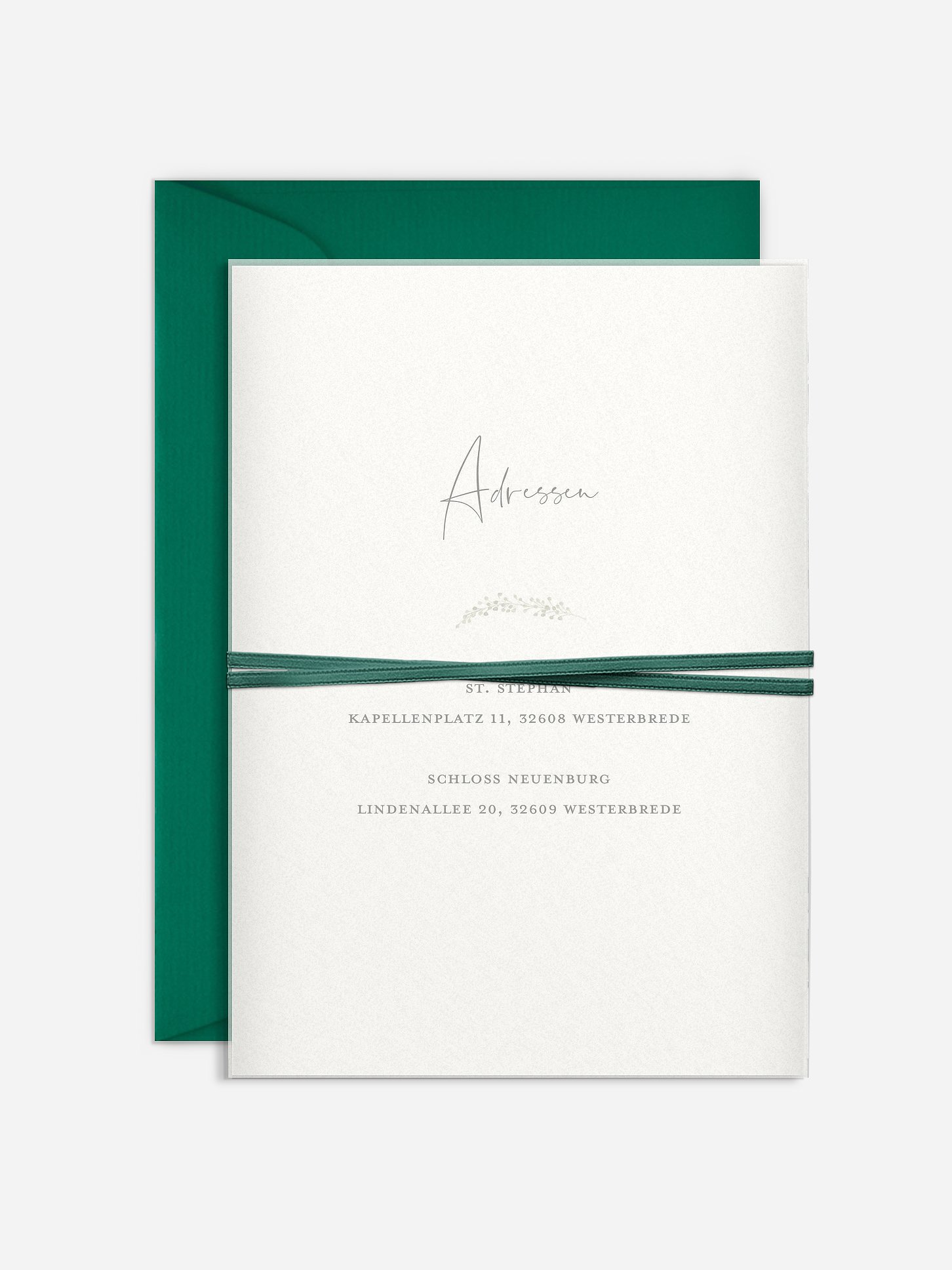Hochzeitseinladung Eucalyptus Love