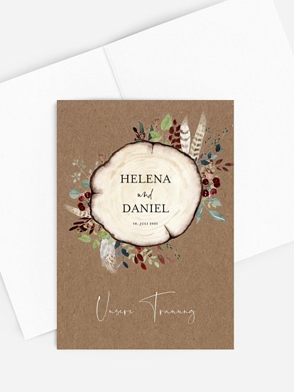 Kirchenheft Hochzeit Lovely Tree