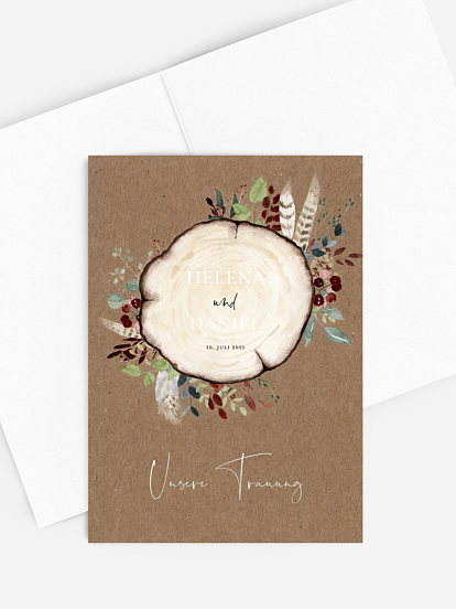 Kirchenheft Hochzeit Lovely Tree