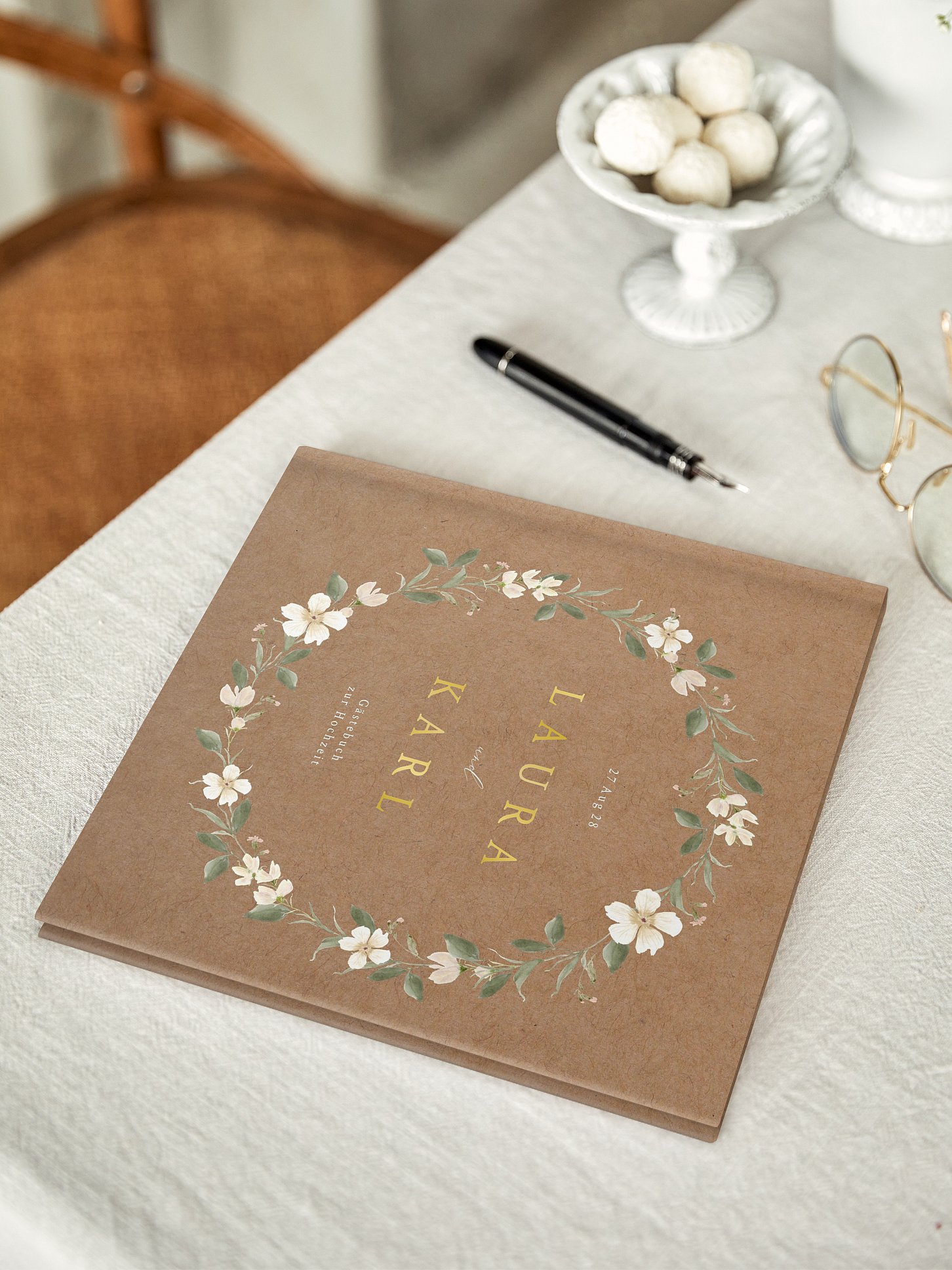Gästebuch Floral Charm