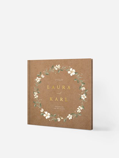 Gästebuch Floral Charm
