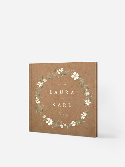 Gästebuch Floral Charm