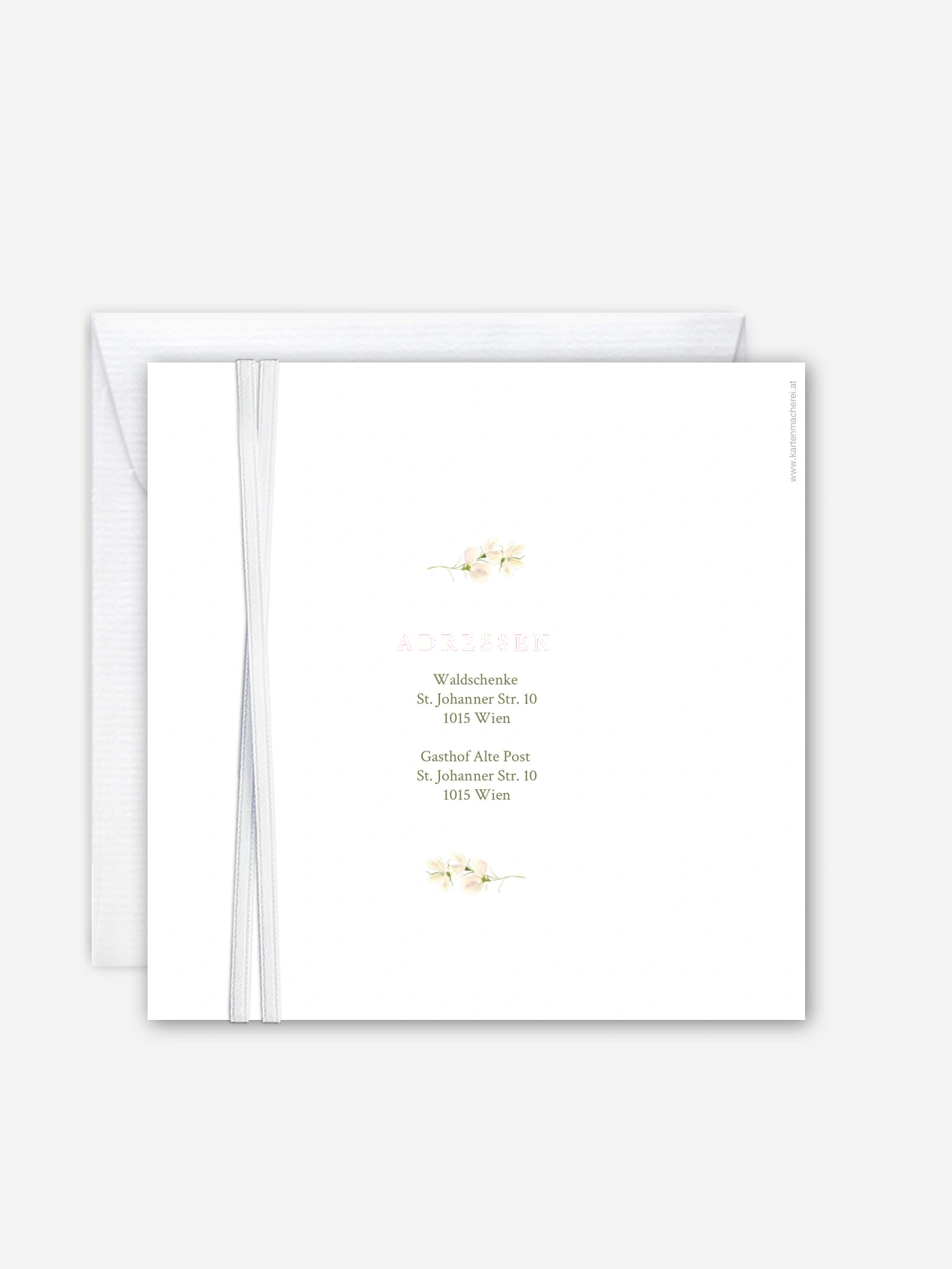 Hochzeitseinladung Floral Charm