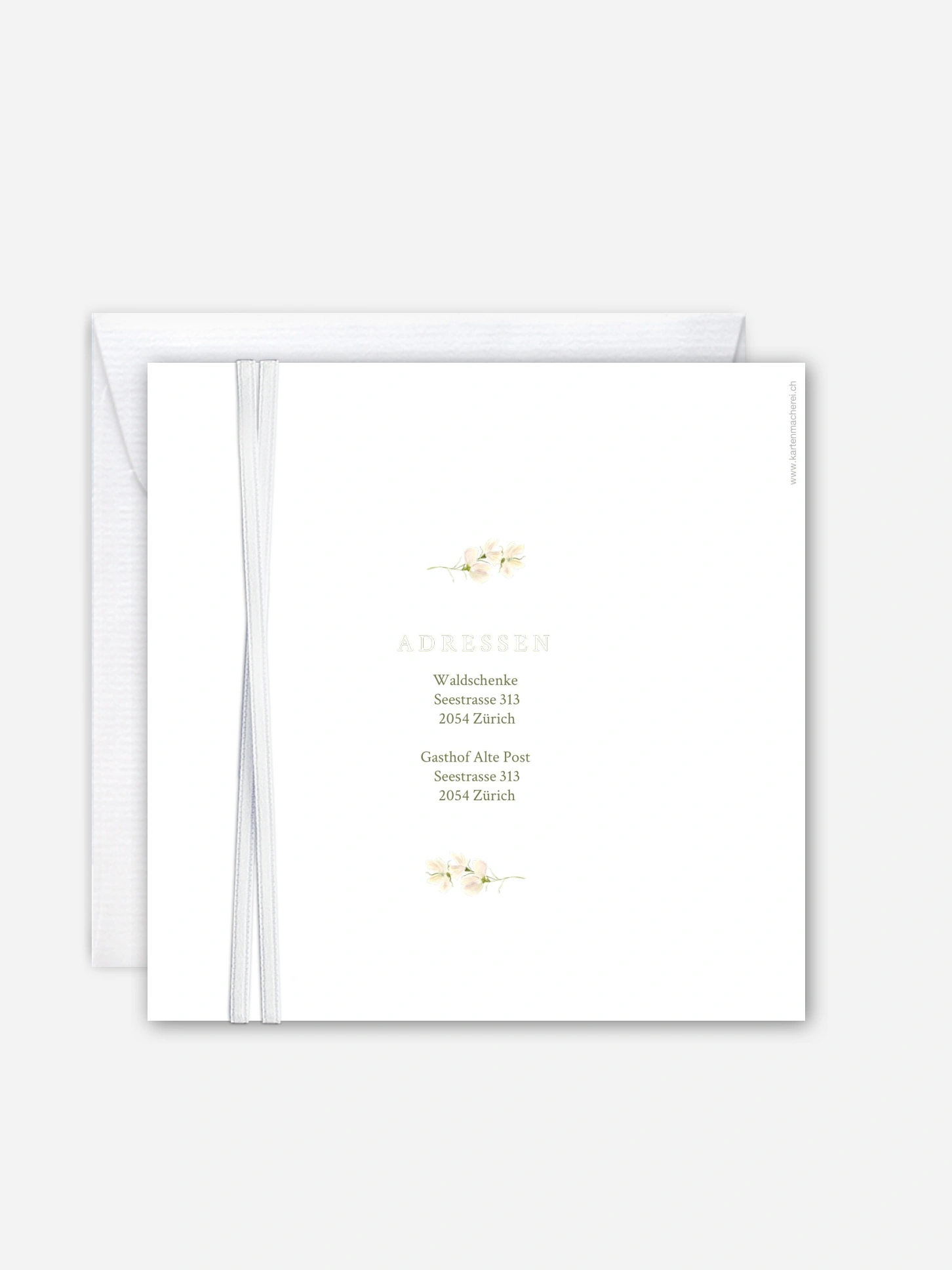 Hochzeitseinladung Floral Charm