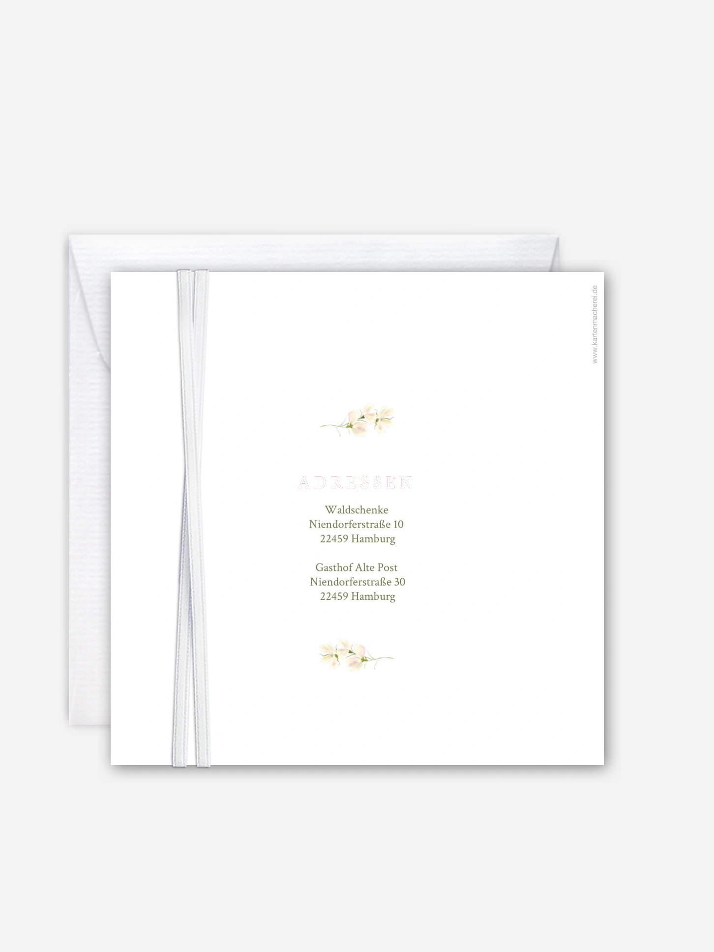 Hochzeitseinladung Floral Charm