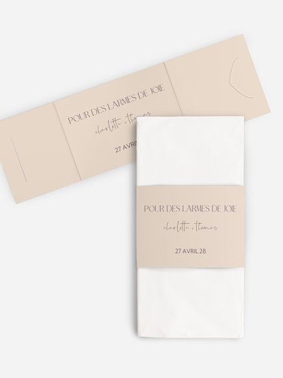 Étui pour mouchoir Simple Match