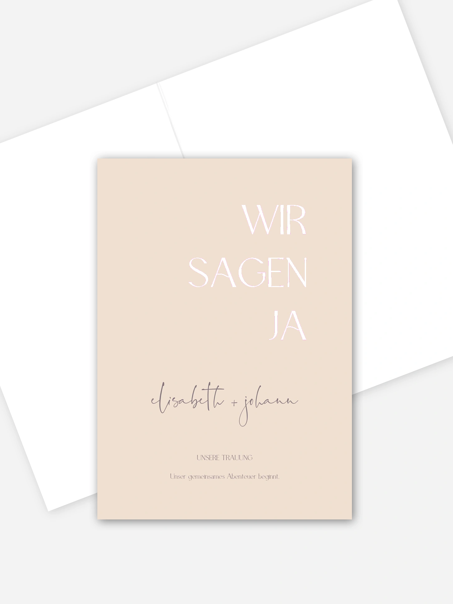 Kirchenheft Hochzeit Simple Match