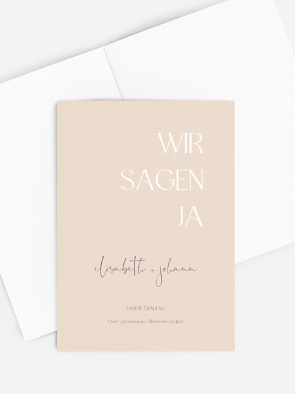 Kirchenheft Hochzeit Simple Match