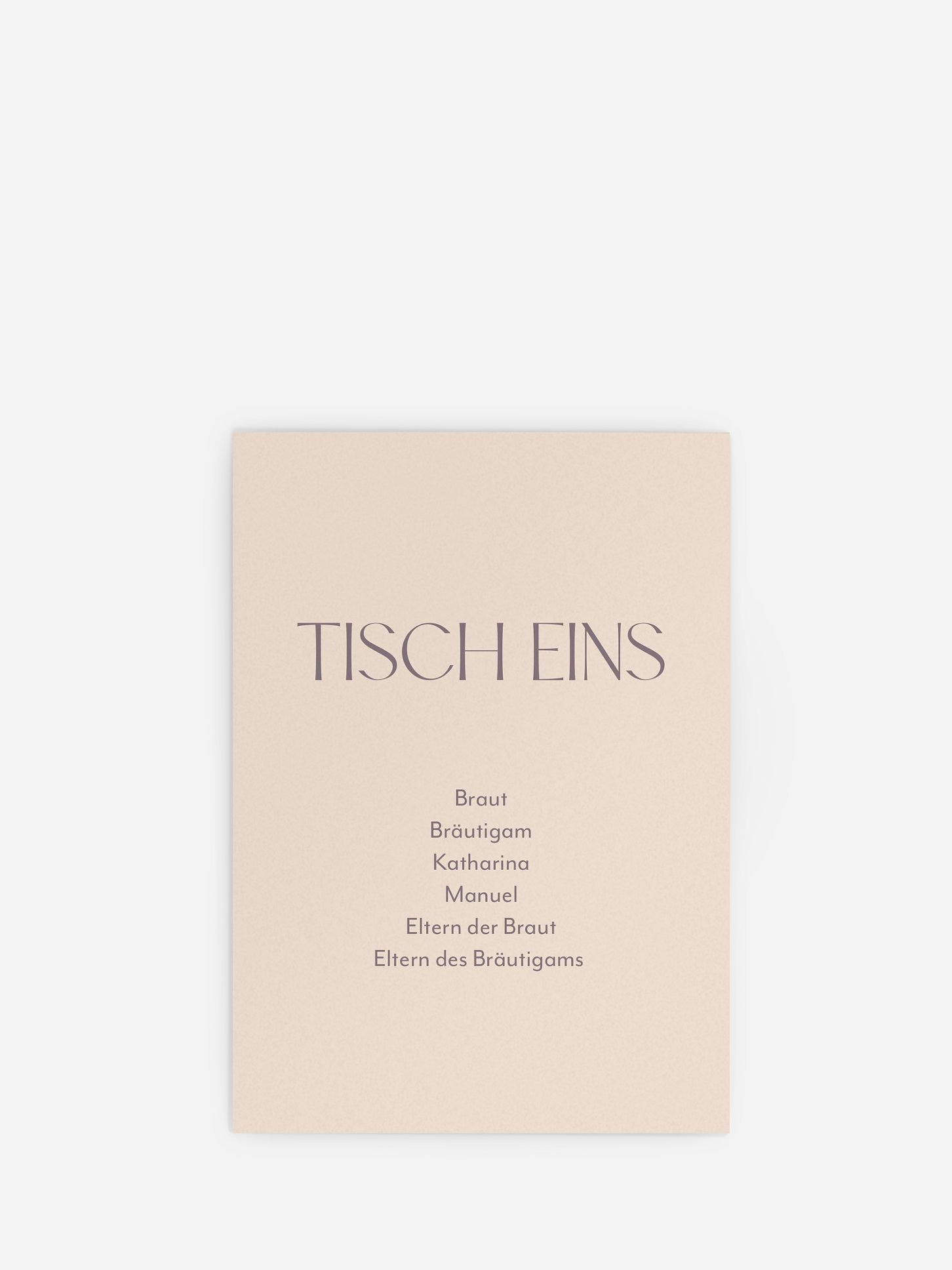 Sitzplan Kreativ Simple Match