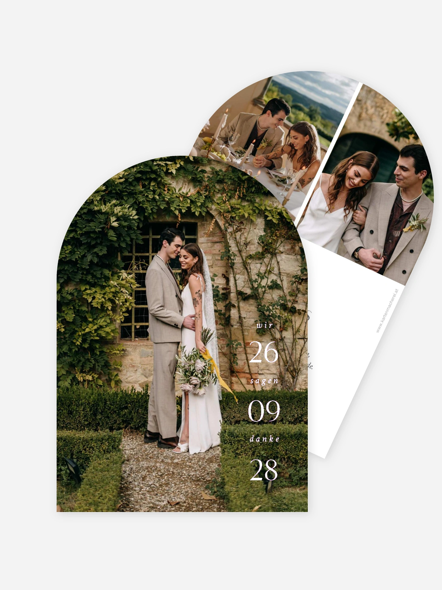 Dankeskarte Hochzeit Like A Movie