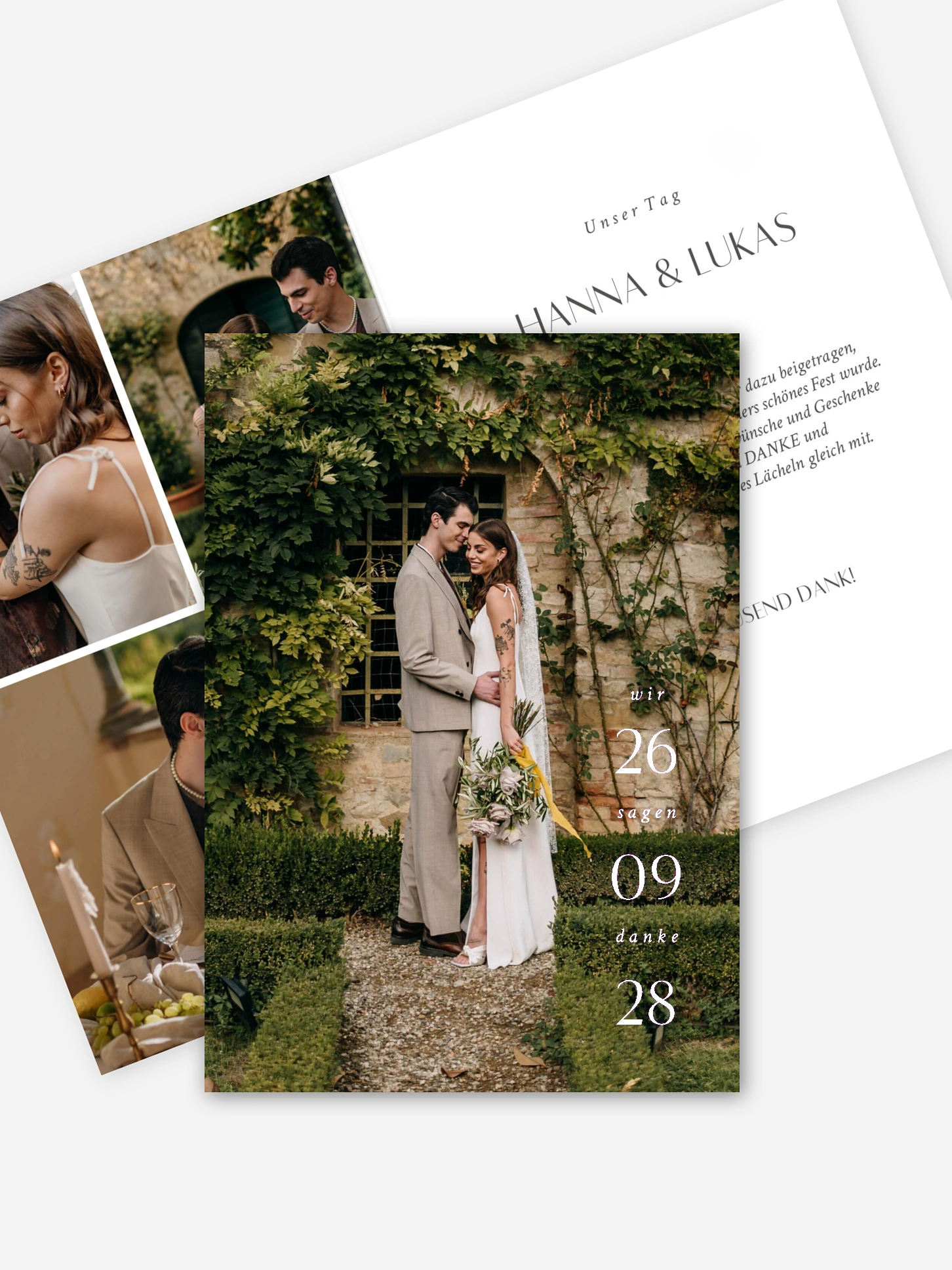 Dankeskarte Hochzeit Like A Movie