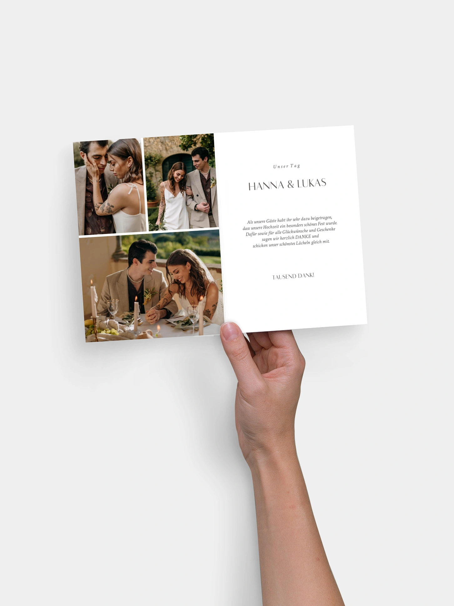 Dankeskarte Hochzeit Like A Movie