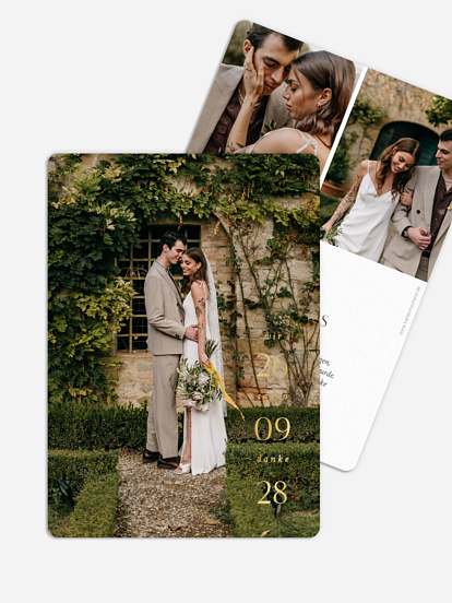 Dankeskarte Hochzeit Like A Movie