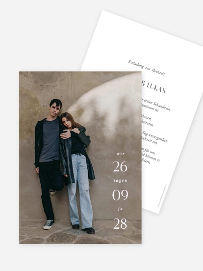 Hochzeitseinladung Like A Movie