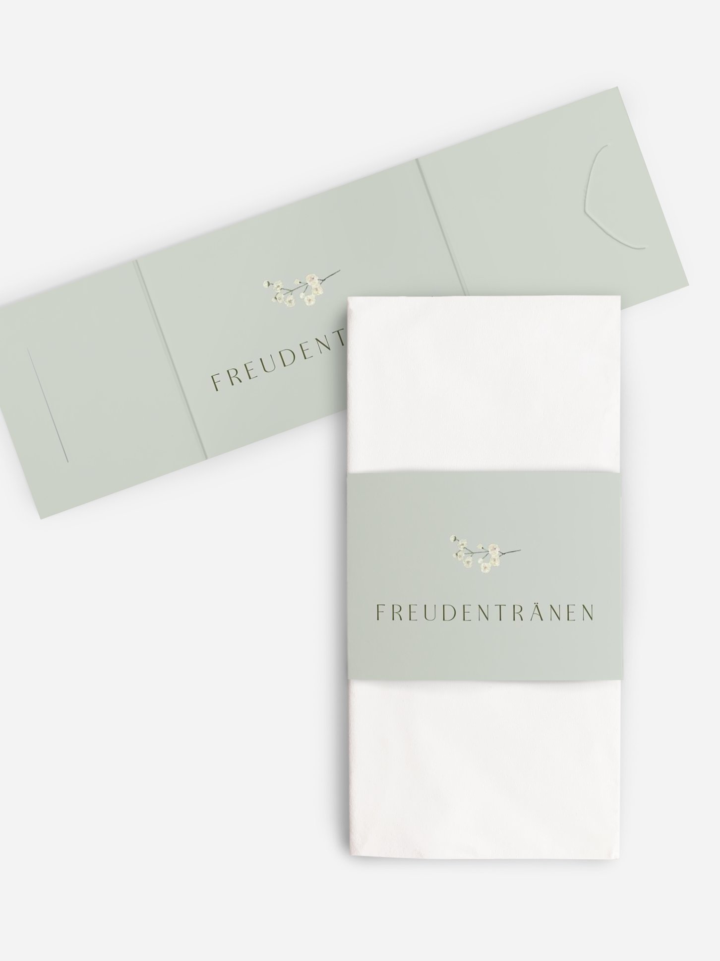 Freudentränen-Taschentücher Love in Bloom