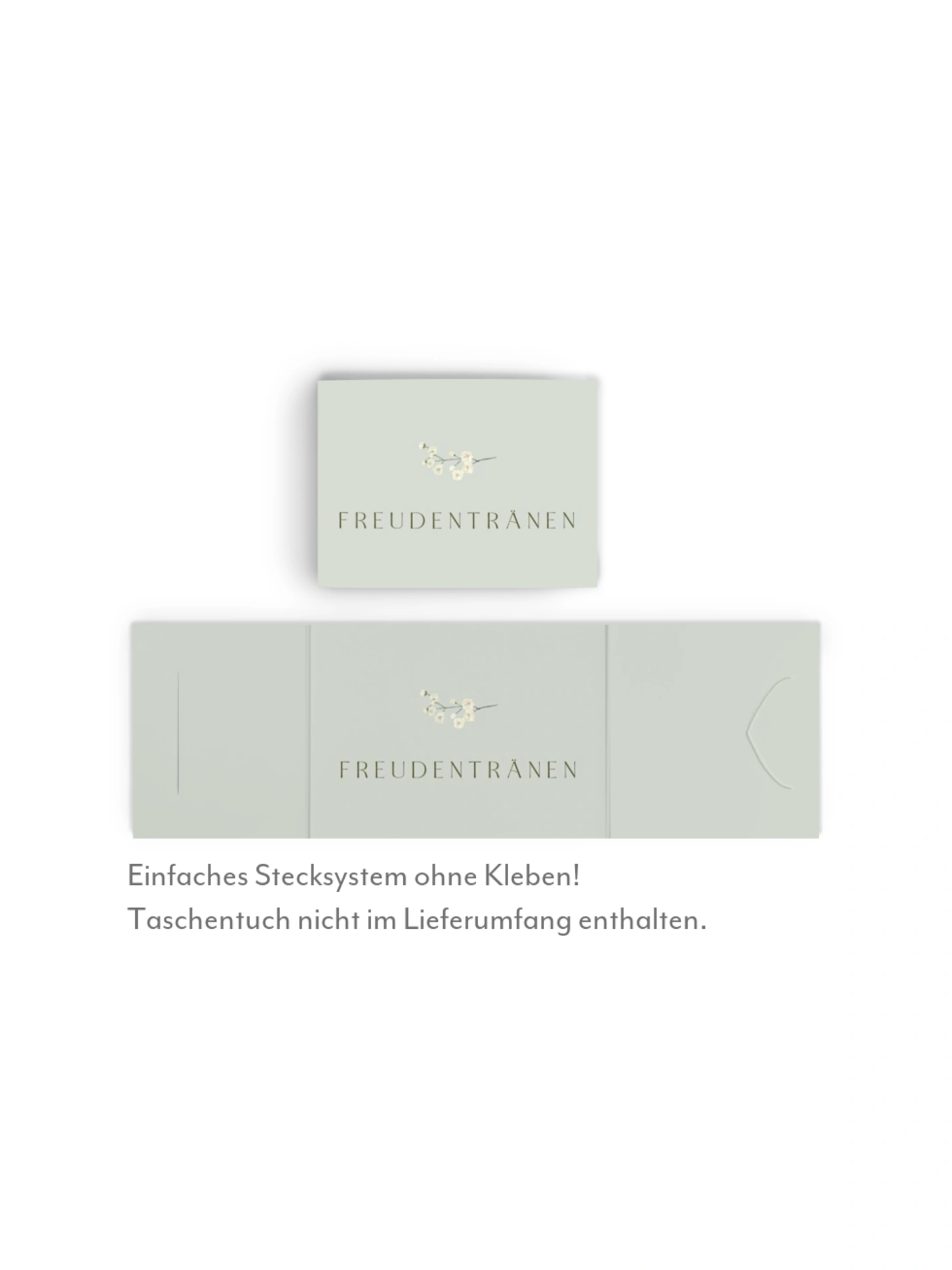 Freudentränen-Taschentücher Love in Bloom