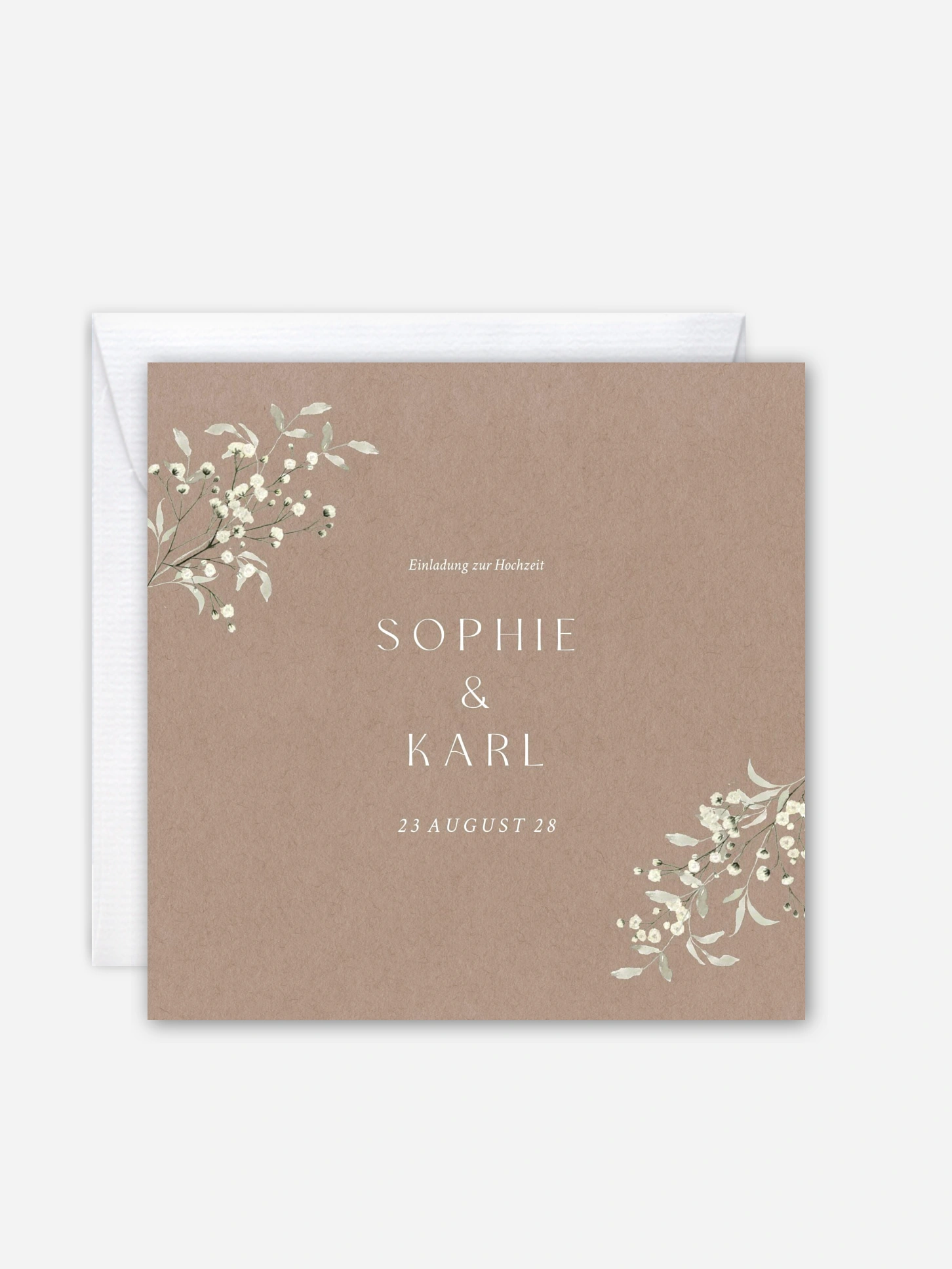 Hochzeitseinladung Love in Bloom