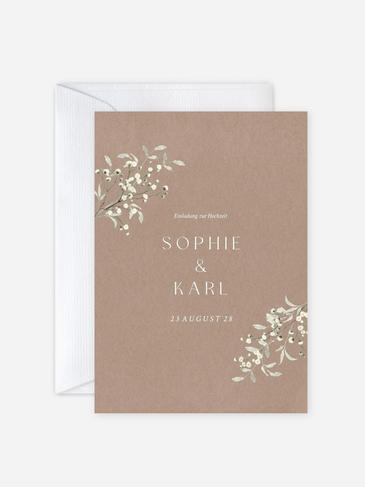Hochzeitseinladung Love in Bloom
