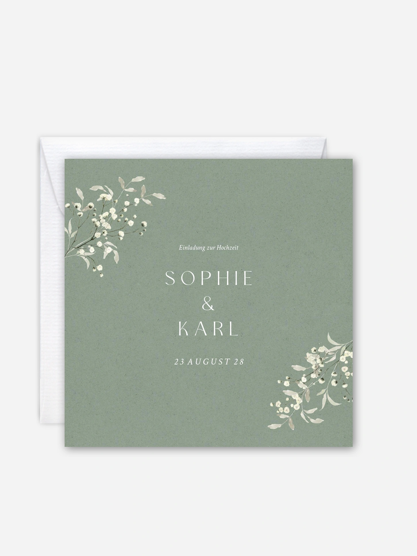 Hochzeitseinladung Love in Bloom