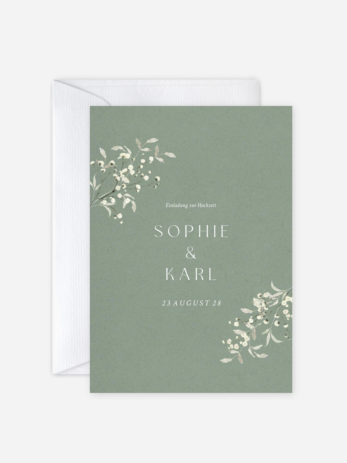 Hochzeitseinladung Love in Bloom