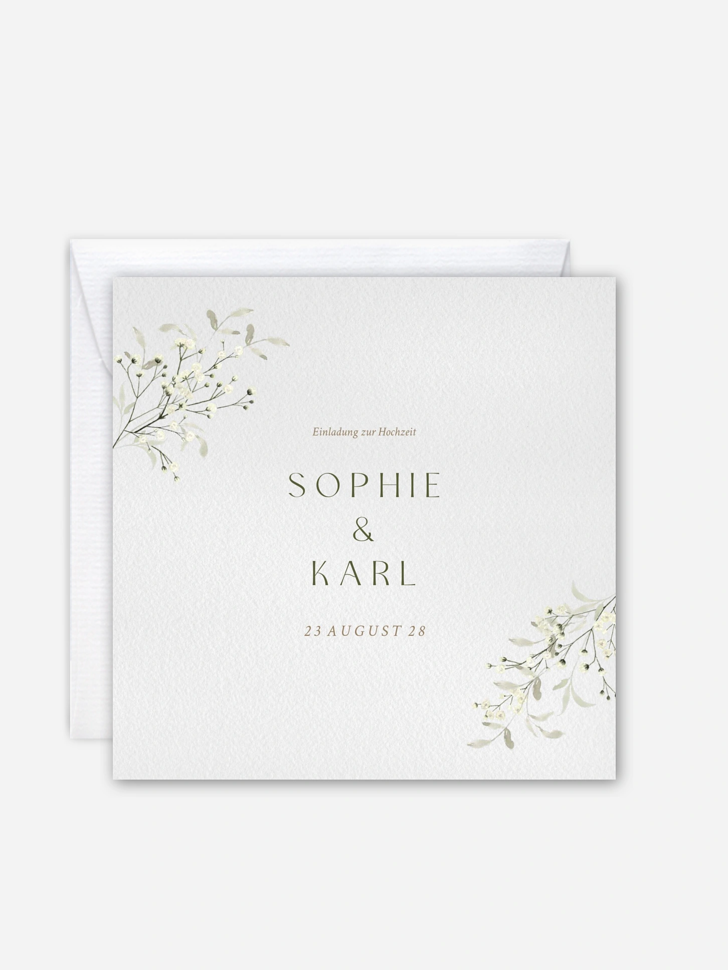 Hochzeitseinladung Love in Bloom
