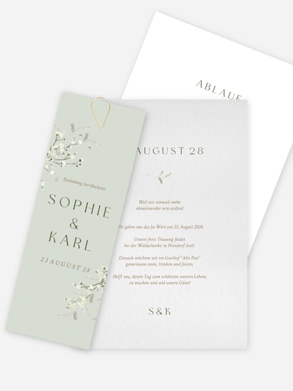 Hochzeitseinladung Love in Bloom