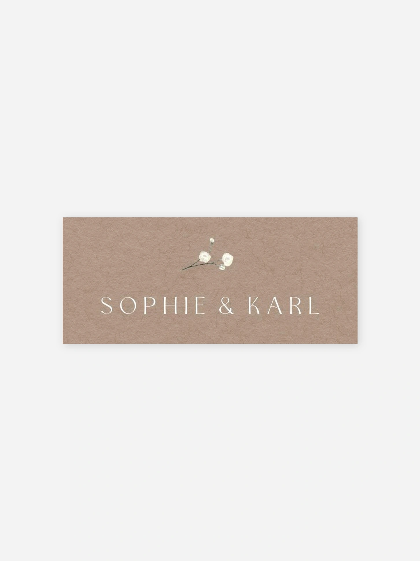 Geschenkaufkleber Hochzeit Love in Bloom