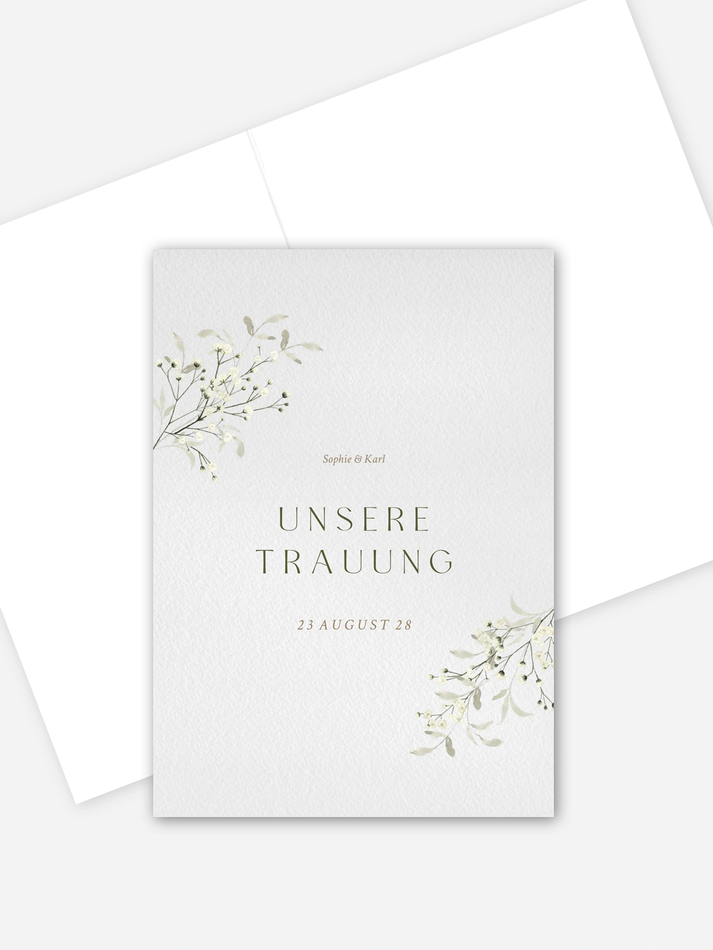Kirchenheft Hochzeit Love in Bloom