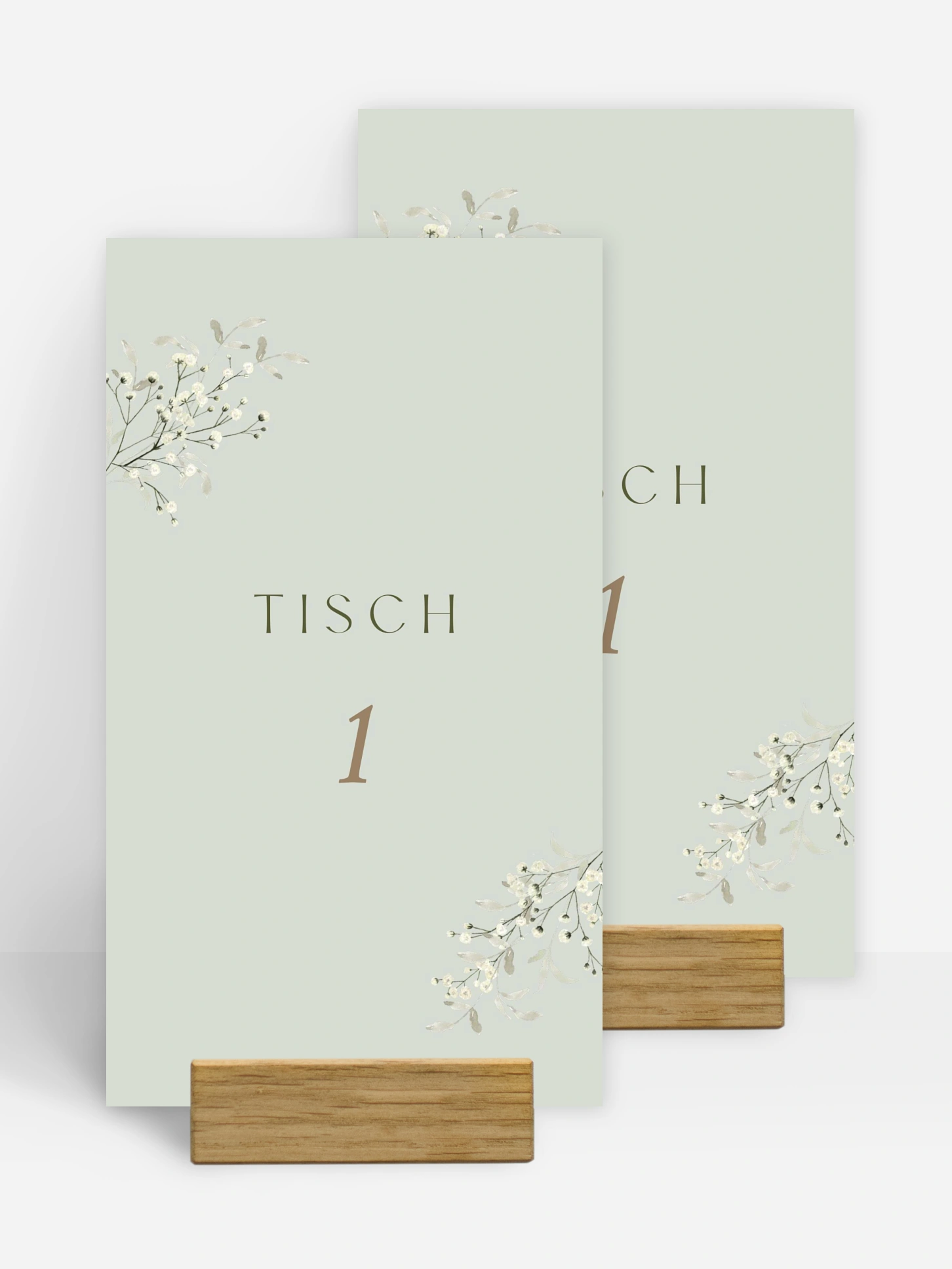Tischnummer Love in Bloom