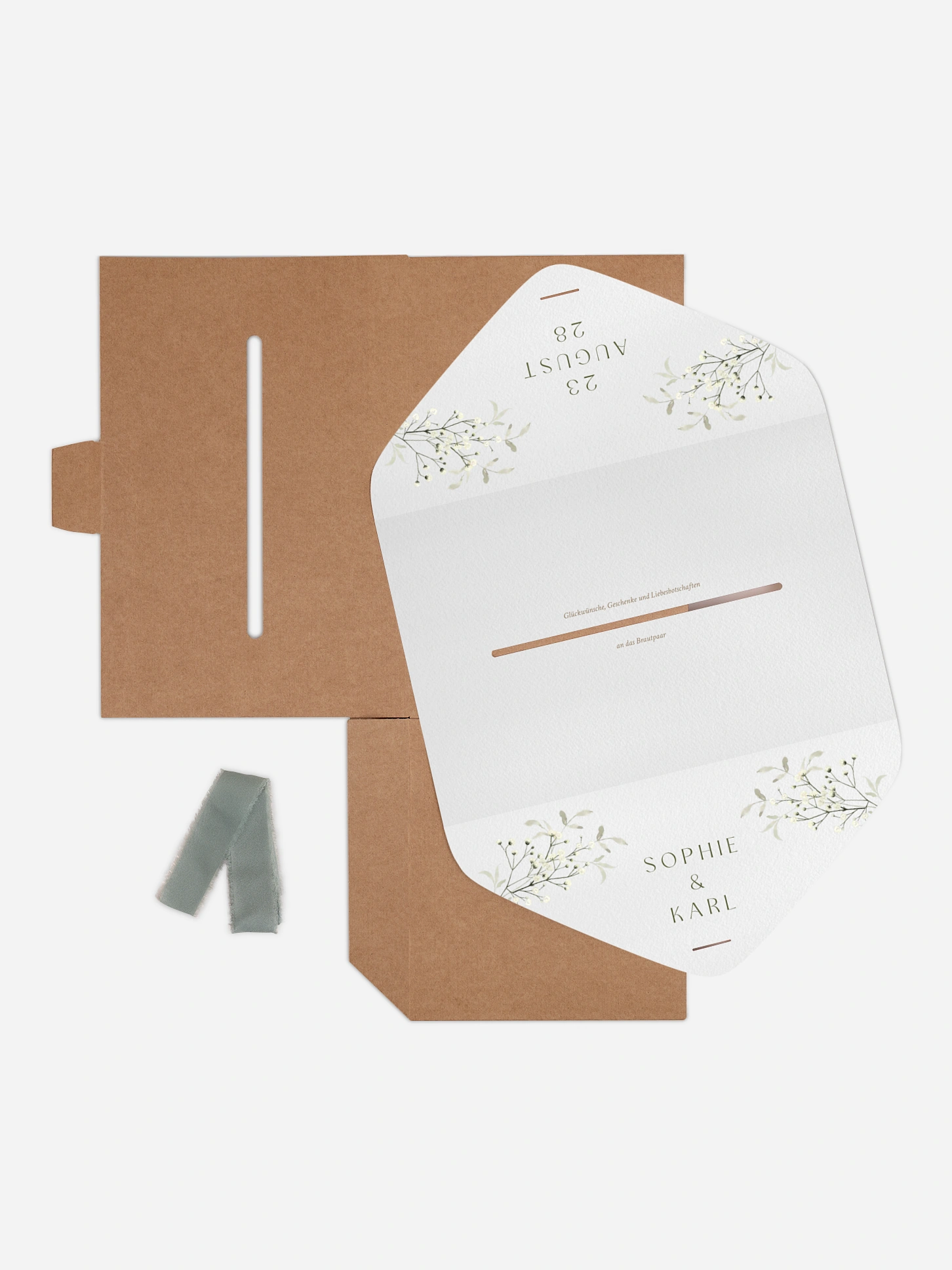Kartenbox Hochzeit Love in Bloom