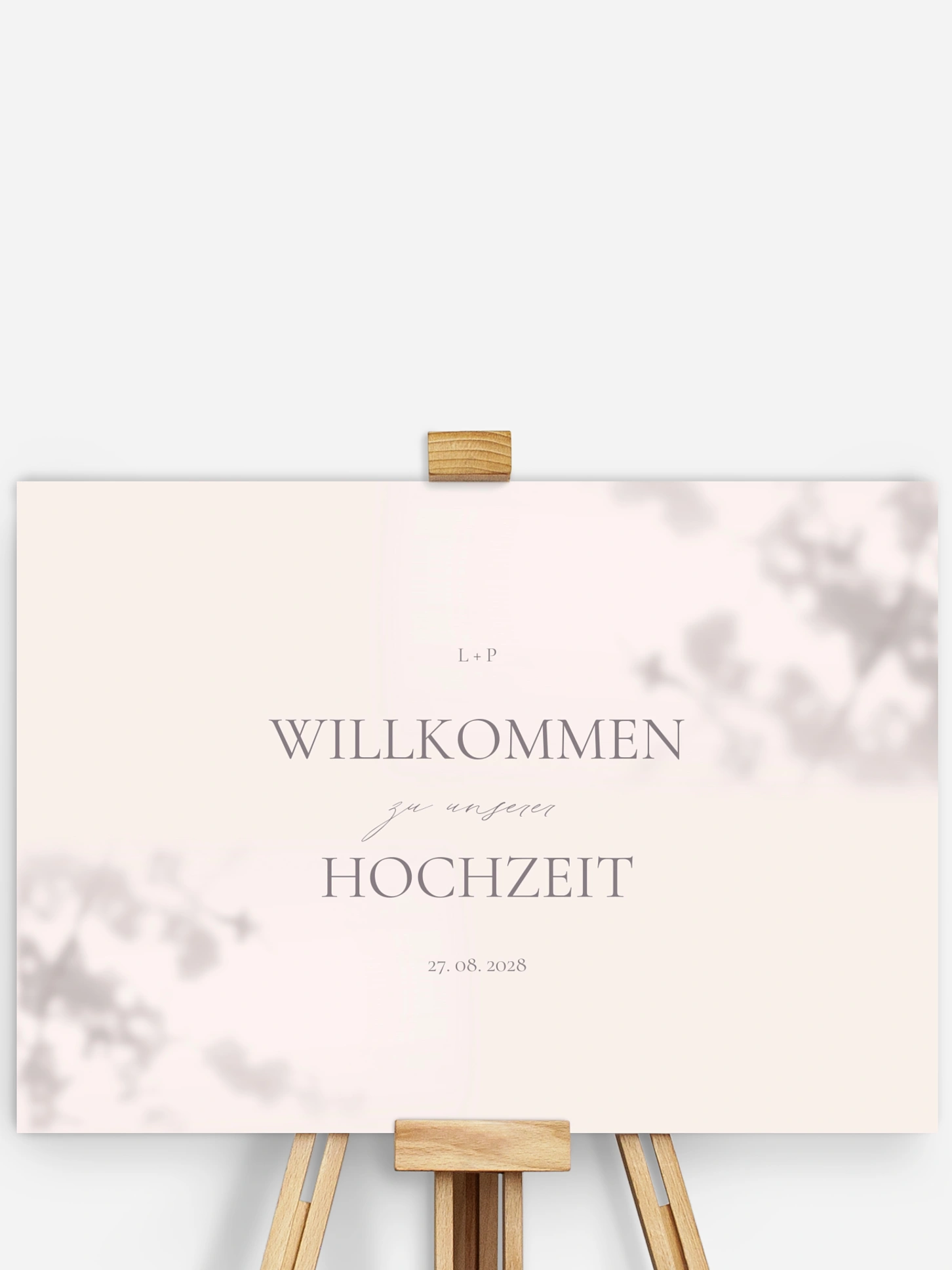 Willkommensschild Komorebi