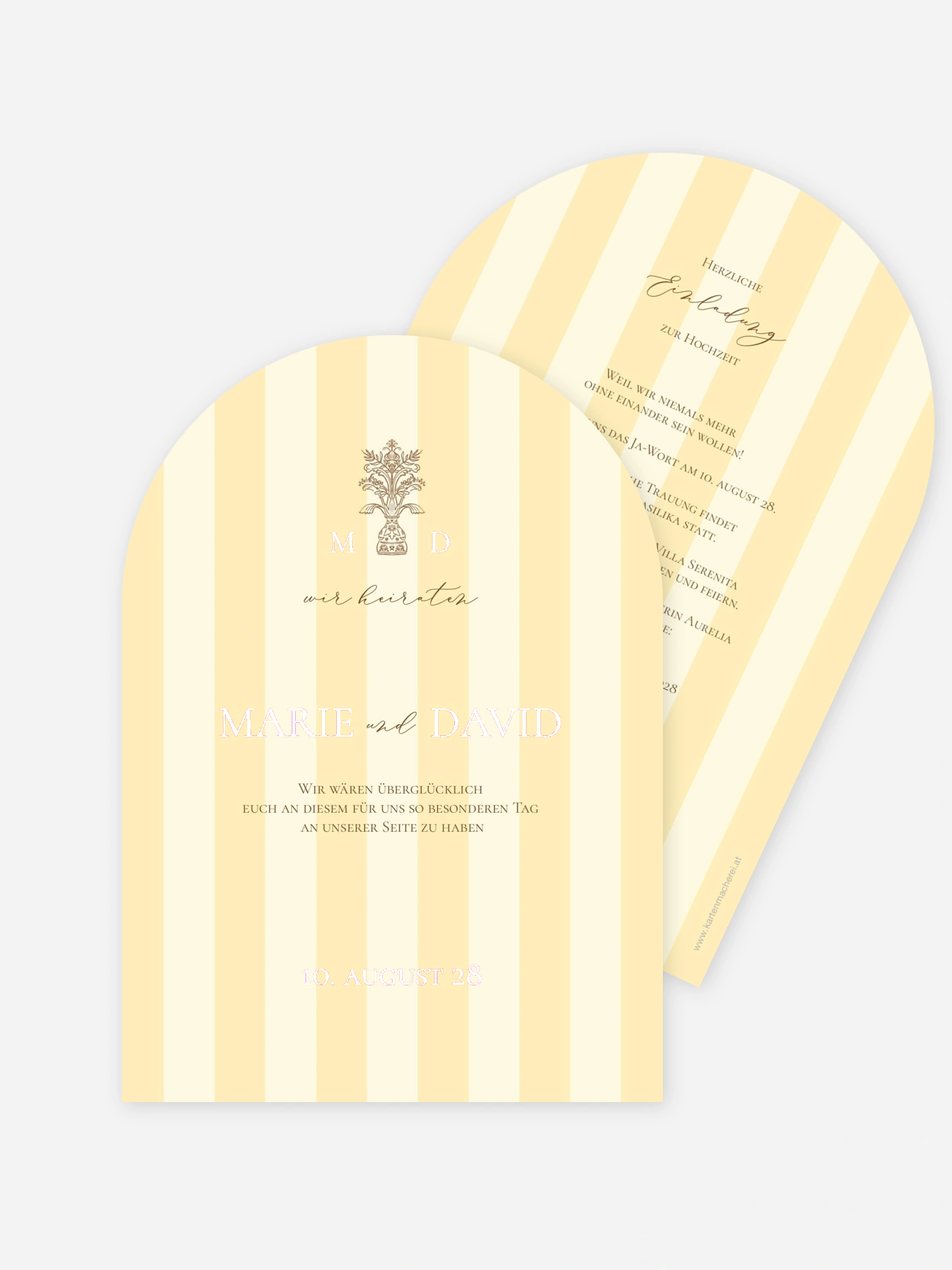 Hochzeitseinladung Sicily