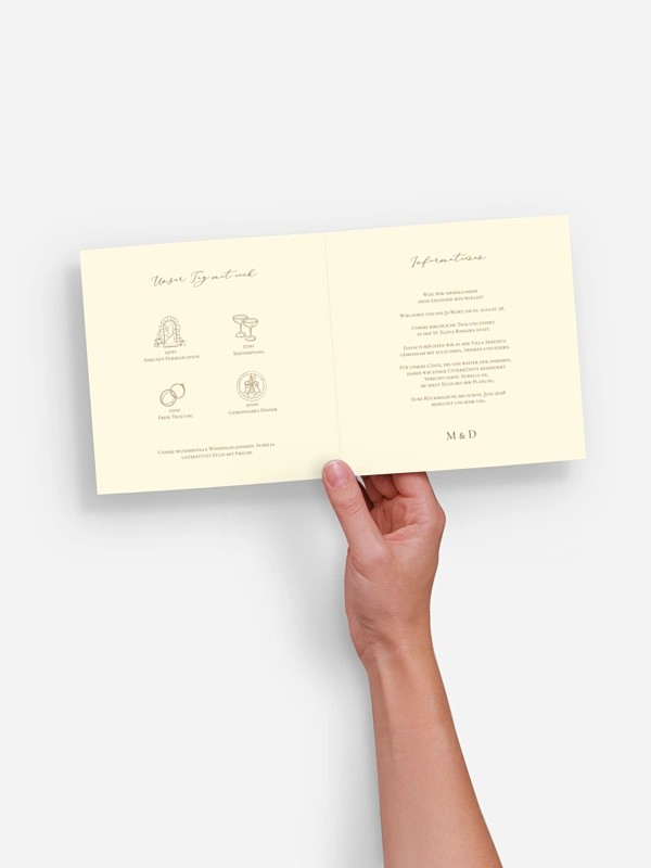 Hochzeitseinladung Sicily
