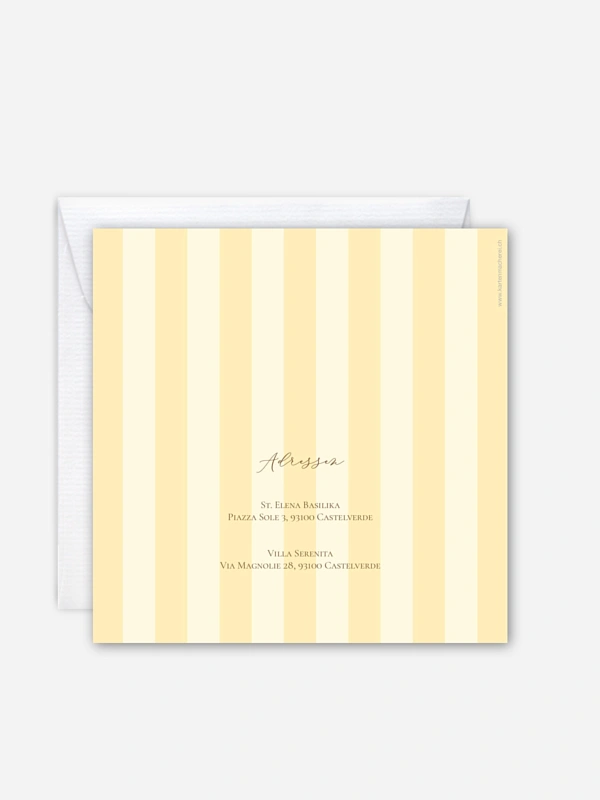 Hochzeitseinladung Sicily
